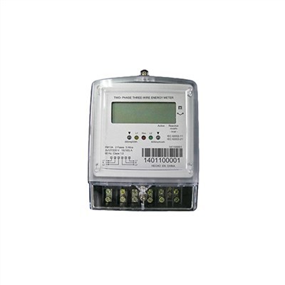 Dviejų fazių skaitmeninis vatvalandžių skaitiklis